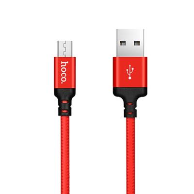 hoco X14 1m Nylon Braided Aluminium Alloy Micro USB to USB Data Sync Charging Cable For Galaxy HTC Google LG Sony Huawei Xiaomi Lenovo and Oth