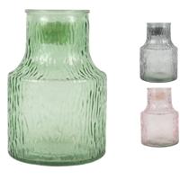 Vaas glas 20 cm 3 assorti | 12 stuks