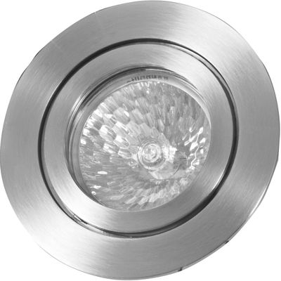 LED inbouwspot RVS vast rond Deluna 850.067