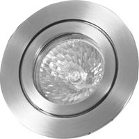 LED inbouwspot RVS vast rond Deluna 850.067