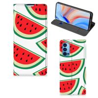 OPPO Reno4 Pro 5G | Flip Style Cover | Watermelons