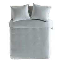 Yellow - Yellow Oxford dekbedovertrek - thumbnail