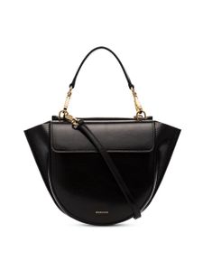 Wandler mini sac porté épaule Hortensia en cuir - Noir