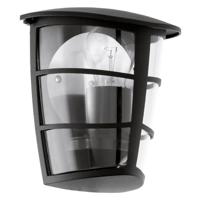 Eglo Zwarte buitenlamp Aloria 93407