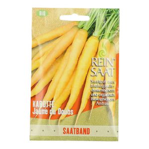 Bio-zaadlint wortel ''Jaune du Doubs'' Maat: