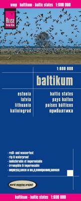 Wegenkaart - landkaart Baltikum - Baltische Staten | Reise Know-How Verlag