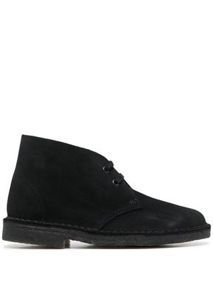 Clarks Originals desert-boots en daim - Noir