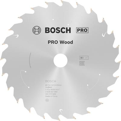 Bosch Accessoires Cirkelzaagblad ACCU Standard for Wood 173x20x1.5/1.0x24T - 2608837690