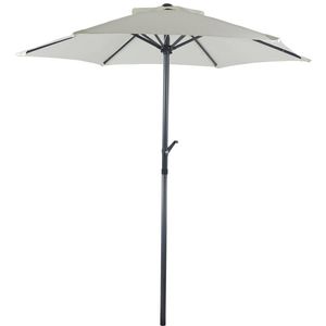 Vera parasol Ø200cm beige.