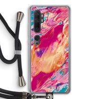 Pastel Echoes: Xiaomi Mi Note 10 Pro Transparant Hoesje met koord