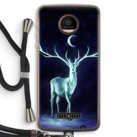 Nightbringer: Motorola Moto Z Force Transparant Hoesje met koord