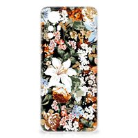 TPU Case voor Xiaomi Redmi Note 12S Dark Flowers - thumbnail