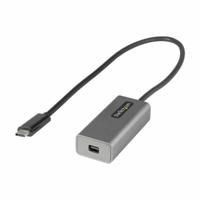 Adapter USB-C naar Mini DisplayPort Startech CDP2MDPEC Zwart/Gris - thumbnail