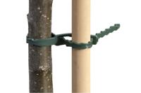 Universele bindband met rattenstaartsluting groen 23cm set a 30 stuks - Nature