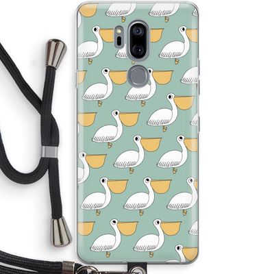 Pelican: LG G7 Thinq Transparant Hoesje met koord