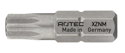 Rotec Schroefbit XZN M8 | L=25 | C6.3 | BASIC | 2 stuks - 813.00082 Rotec Schroefbit XZN M8 | L=25 | C6.3 | BASIC | 2 stuks - 813.00082