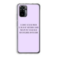 Regenboog: Xiaomi Redmi Note 10 Pro Transparant Hoesje