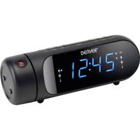 Denver CPR-700 Wekkerradio VHF (FM) USB Wekfunctie, Acculaadfunctie Zwart