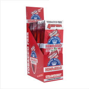 Royal Blunts Royal Blunts Hemparillo - Strawberry 15 x 4 stuks