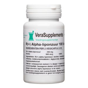 VeraSupplements R+ Alfa-Liponzuur Capsules
