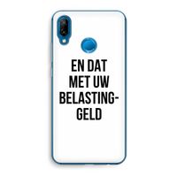 Belastinggeld: Huawei P20 Lite Transparant Hoesje
