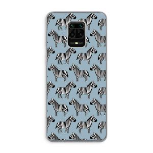 Zebra: Xiaomi Redmi Note 9 Pro Transparant Hoesje