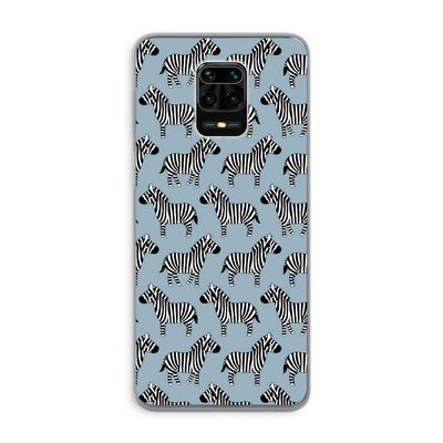 Zebra: Xiaomi Redmi Note 9 Pro Transparant Hoesje