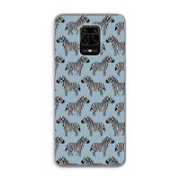 Zebra: Xiaomi Redmi Note 9 Pro Transparant Hoesje