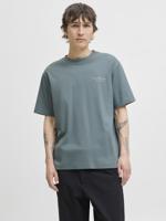 Jack & Jones Jprblachad Branding Ss Crew Neck Tee Sn Basic T-shirts Goblin Blue