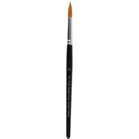 Creativ Company Gold line penselen, afm 18, l: 20 cm, b: 7 mm, rond, 6 stuk/ 1 doos