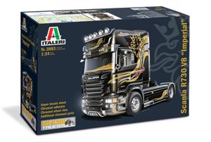 Italeri Scania R730 V8 Topline “Imperial” Vrachtwagen/oplegger miniatuur Montagekit 1:24