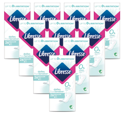 Libresse Dailies Pure Sensitive Inlegkruisjes Multiverpakking