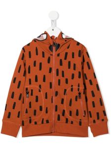 Stella McCartney Kids hoodie à fermeture zippée - Orange