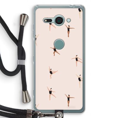 Dancing #1: Sony Xperia XZ2 Compact Transparant Hoesje met koord