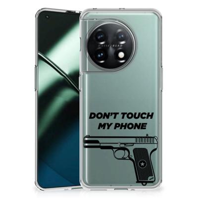 OnePlus 11 Silicone-hoesje Pistol DTMP OnePlus 11 Silicone-hoesje Pistol DTMP
