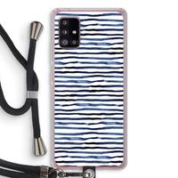 Verrassende lijnen: Samsung Galaxy A51 5G Transparant Hoesje met koord