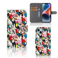 iPhone 15 Plus | Telefoonhoesje | Met pasjeshouder | Birds