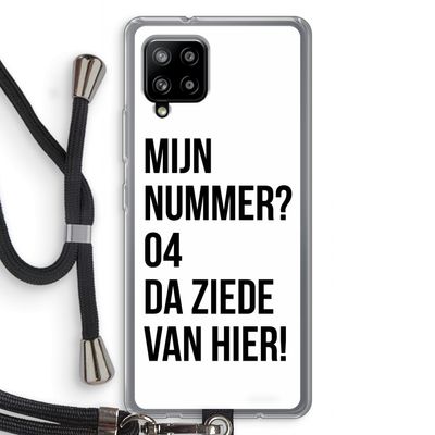 Da ziede van hier: Samsung Galaxy A42 5G Transparant Hoesje met koord