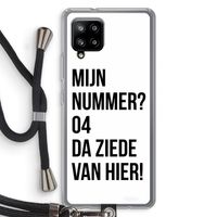 Da ziede van hier: Samsung Galaxy A42 5G Transparant Hoesje met koord