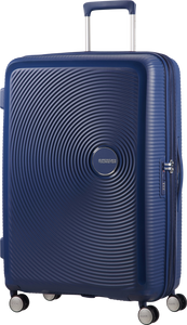 American Tourister Soundbox Expandable Spinner 77cm Midnight Navy