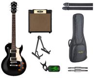 Cort Startersset Elektrische Gitaar (Black) ROCK STANDARD