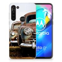 Motorola Moto G8 Power | Siliconen hoesje | met foto Vintage Auto