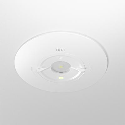 HOFTRONIC™ Parvos - LED Noodverlichting Inbouwspot - Wit - 1,6 Watt 330 Lumen - Wand/Plafond - Autotest-functie & Testknop - Verwisselbare Lens - 6500K Daglichtwit Licht