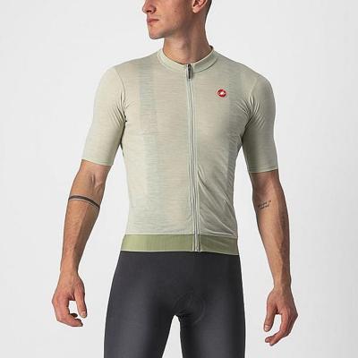 Castelli Essenza fietsshirt korte mouw groen heren