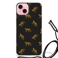 Case Anti-shock voor iPhone 15 Plus Leopards - thumbnail