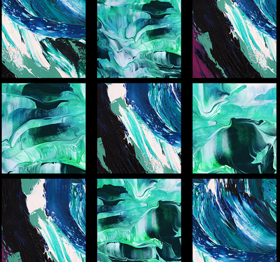 Abstract behang