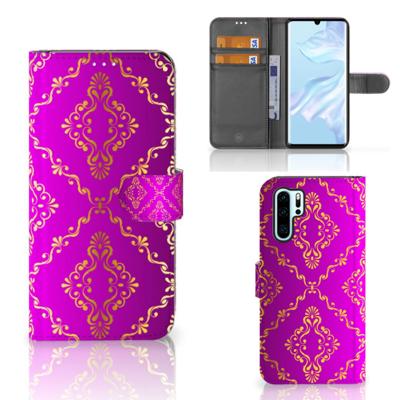 Wallet Case Huawei P30 Pro Barok Roze