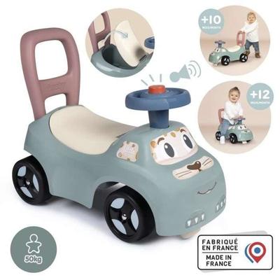 Little Smoby - Autodrager - Doos onder het zadel + zitting - Hoorn - Vanaf 10 jaar - Made in France
