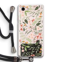 Sweet little flowers: Pixel 3 Transparant Hoesje met koord