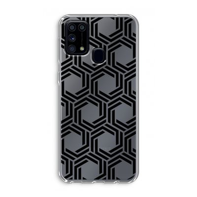 Geometrisch patroon: Samsung Galaxy M31 Transparant Hoesje